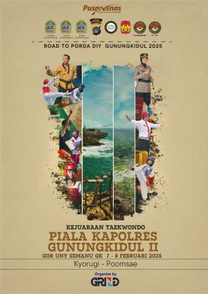 Kejuaraan KAPOLRES GUNUNG KIDUL TAEKWONDO CHAMPIONSHIP II TH.2025 Pengkab TI GK - GRIND ti-forevertc.com